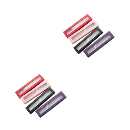 HOMSFOU 2 Sätze Geschenkstiftschachtel Aufbewahrungsbox Für Stifte Leerer Stiftkoffer Federmäppchen Etui Aufbewahrungsbehälter Für Stifte Transparenter Stiftkoffer Papier 4 Stücke * 2 HOMSFOU 2 Sätze Geschenkstiftschachtel Aufbewahrungsbox Für Stifte Leerer Stiftkoffer Federmäppchen Etui Aufbewahrungsbehälter Für Stifte Transparenter Stiftkoffer Papier 4 Stücke * 2 von HOMSFOU