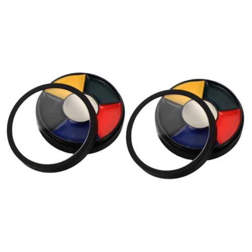 HOMSFOU 2 Stück Farben Wundpigment für Halloween Make Up Wasserbasierte Körperfarbe für Cosplay Einfach Anzuwenden Tragbar Sicher für Partys Halloween und Bodypainting von HOMSFOU