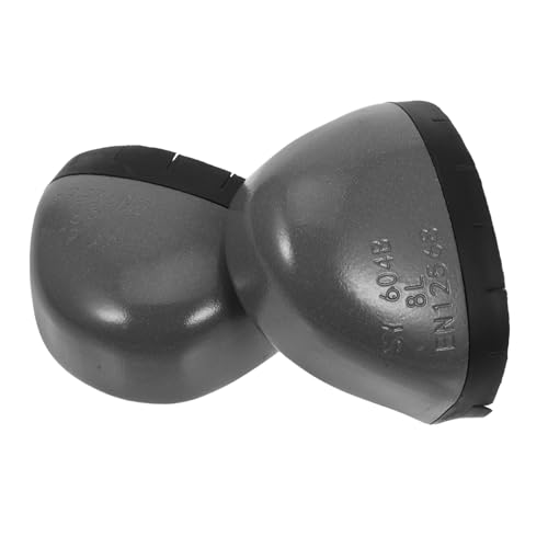 HOMSFOU 2 Stück Leichte Antistatische Kunststoff stahlkappen Einlagen für Arbeitsschuhe Stoßfest Durchtrittsicher Schutz für Männer und Frauen im Labor Baustelleneinsatz von HOMSFOU