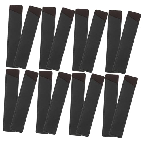 HOMSFOU 20 Stück Teiliges Pu-Leder Stiftetui Einzelschlupfschutz Robuste Kompakte Stifttasche für Schule Büro und Business Praktische Süße Schreibwaren-aufbewahrung von HOMSFOU