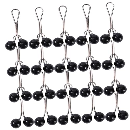 HOMSFOU 24stücke Compact Hijab Clips Schalnadeln Praktische Hijab Klemmen Professionelle Schal Zubehör Wiederverwendbar Tragbar Verschleißfest von HOMSFOU