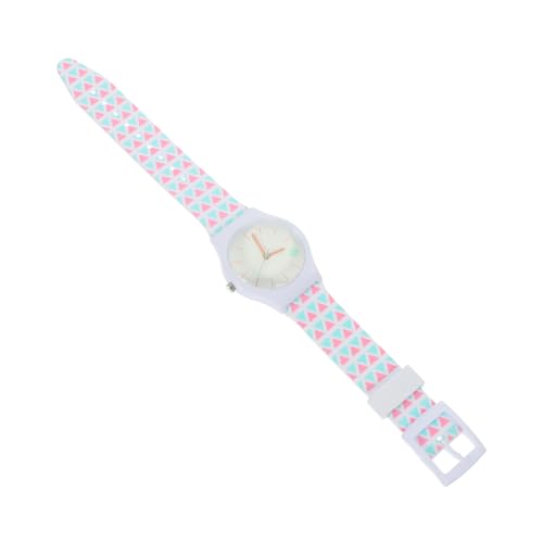 HOMSFOU 2St Anschauen Kinderarmband Blumen japanische Geschenke Armbanduhr für Mädchen Freizeituhren für Mädchen Jahrgang schmücken Dekorationen Schüler der Mittelstufe Rostfreier Stahl von HOMSFOU