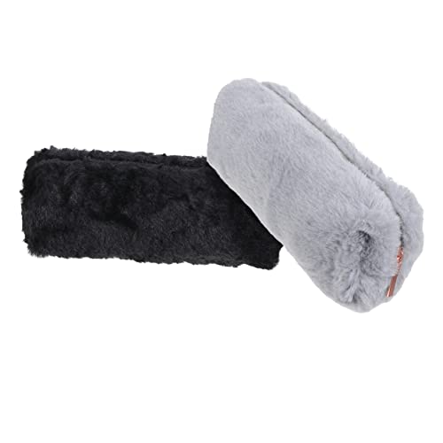 HOMSFOU 2 Stück Große Kapazität Bleistift Stift Tasche Plüsch Tasche für Studenten Stiftetasche mit Reißverschluss Praktischer Schreibwaren Organizer für Schule und Büro HOMSFOU 2 Stück Große Kapazität Bleistift Stift Tasche Plüsch Tasche für Studenten Stiftetasche mit Reißverschluss Praktischer Schreibwaren Organizer für Schule und Büro von HOMSFOU