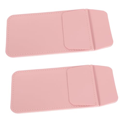 HOMSFOU 2stücke Pu-stifthülle Aus Pu-Leder Stifteetui Zur Aufbewahrung Von Stiften Bleistiften Abzeichen Und Karten Organizer-Tasche Für Täglichen Gebrauch Geeignet Für Ärzte Und von HOMSFOU