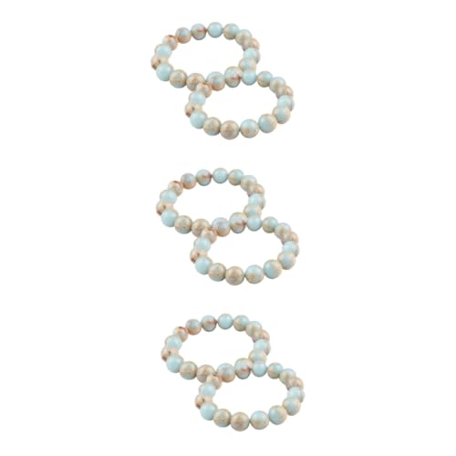 HOMSFOU 3 Sätze Beaded Armband Für Frauen Dekorative Steinarmbänder Teiliges Für Yoga Und Besondere Anlässe Perlen Modischer Schmuck 2 Stücke * 3 von HOMSFOU
