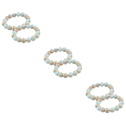 HOMSFOU 3 Sätze Stilvolle Steinperlenarmbänder Für Mädchen Dekorative Schmuckstücke Für Besondere Anlässe Für Partys Und Besondere Anlässe 2 Stücke * 3 von HOMSFOU