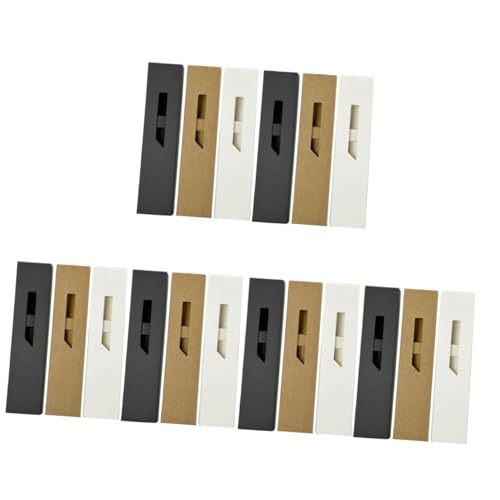 HOMSFOU 3 Sätze Teiliges Stiftetui Mit Sichtfenster Papier Stifthalter Und Kraftpapier Für Büro Studium Und Unterwegs Design Für Kugelschreiber Und Bleistifte 6 Stück * 3 HOMSFOU 3 Sätze Teiliges Stiftetui Mit Sichtfenster Papier Stifthalter Und Kraftpapier Für Büro Studium Und Unterwegs Design Für Kugelschreiber Und Bleistifte 6 Stück * 3 von HOMSFOU