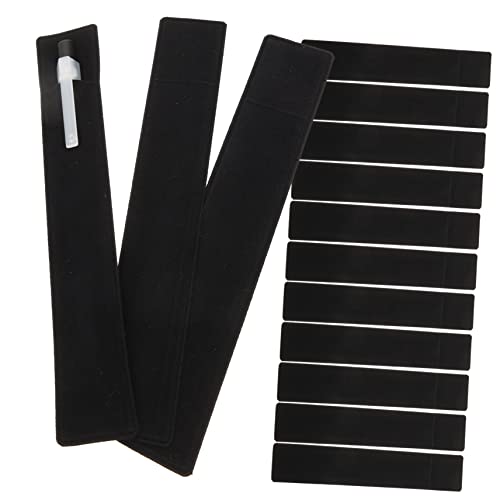 HOMSFOU 30stücke Schwarze Pen Pouches Strapazierfähige Stiftbeutel Für Einzelstifte Für Geschenkverpackungen Und Bürobedarf Kompakt Und Praktisch Für Unterwegs von HOMSFOU