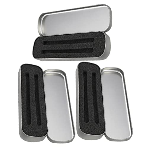 HOMSFOU 3Stücke Teiliges Metall Bleistiftbox Robustes Federmäppchen für Studenten Organizer für Stifte und Schreibwaren für Schule und Büro Schützt vor Schmutz und Kratzern HOMSFOU 3Stücke Teiliges Metall Bleistiftbox Robustes Federmäppchen für Studenten Organizer für Stifte und Schreibwaren für Schule und Büro Schützt vor Schmutz und Kratzern von HOMSFOU