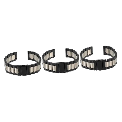 HOMSFOU 3st - Damenband Armband Riemen Für Frauen Herrenuhrenarmbänder Reloj Inteligente Para Mujer Magnetisches Armband Für Männer Gürtel Intelligent Rostfreier Stahl Fräulein von HOMSFOU