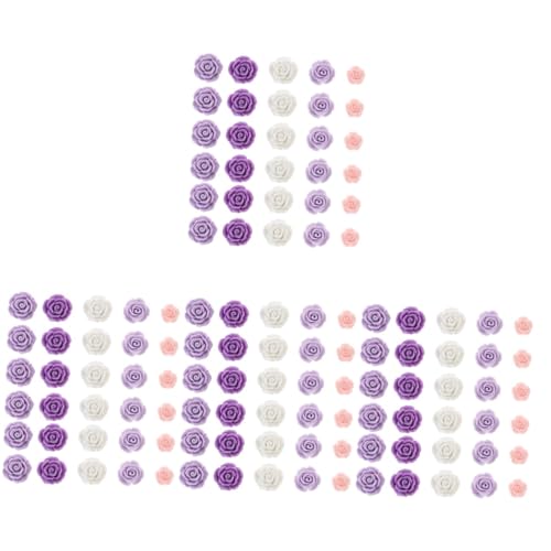 HOMSFOU 4 Sätze Multifunktions Reißnägel Blumen Reißnägel Farbige Reißnägel Rosen Reißnägel Austauschbare Reißnägel Kompakte Reißnägel Reißnägel Für Den Täglichen 40 Stück * 4 von HOMSFOU