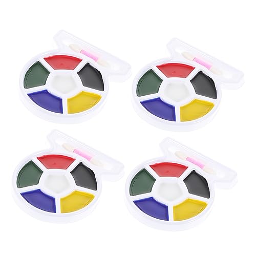 HOMSFOU 4 Stück Halloween Make -up Schminkpalette Gesichtsfarbe Schminkset für Partys Gesichtsbemalungsset Kinderschminke gesicht malen make-up Schminkfarbe Körperfarbe HOMSFOU 4 Stück Halloween Make -up Schminkpalette Gesichtsfarbe Schminkset für Partys Gesichtsbemalungsset Kinderschminke gesicht malen make-up Schminkfarbe Körperfarbe von HOMSFOU