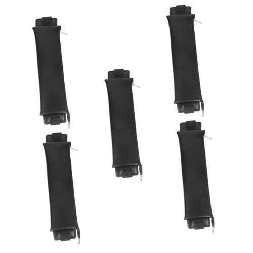 HOMSFOU 5 Stück Notizbuch Stifttasche mit Elastischem Band Reißverschluss Stiftaufbewahrung für Schule Reisen und Praktische PU Stift Hülle für Füller und Kugelschreiber HOMSFOU 5 Stück Notizbuch Stifttasche mit Elastischem Band Reißverschluss Stiftaufbewahrung für Schule Reisen und Praktische PU Stift Hülle für Füller und Kugelschreiber von HOMSFOU