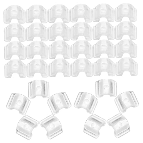 HOMSFOU 50 Stück Haarschmuck Zubehör und Haargummi Klammern Diy Haarschmuck für Frauen und Transparent für Haargummis Vielseitige Haarstyling Hilfsmittel von HOMSFOU