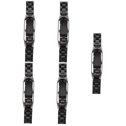 HOMSFOU 5St Armband Ersatz Frauenbands Damen Bänder für Frauen smarte Uhren armbänder für smartwatch uhrband strap uhrenarmbänder Uhrengürtel Smartwatch- fest Gurt Rostfreier Stahl von HOMSFOU