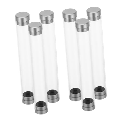 HOMSFOU 6 Stück Runde Stiftebehälter Hübsche Aufbewahrung Für Scrapbooking Zubehör Schreibwaren Organizer Stifthalter Bleistiftboxen Marker Aufbewahrung Organizer Stifteetui von HOMSFOU