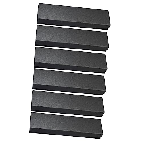 HOMSFOU 6 Stück Teiliges Set Federmäppchen Geschenkbox Langlebigem Material Einzelner Füllfederhalter Etui mit Polster Tragbare Schmuckbox für Stifte und Halsketten für Büro Reisen von HOMSFOU
