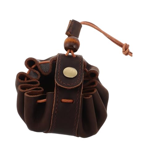 HOMSFOU Beutel Im Vintage-Stil Kompakte Geldbörse Für Damen Mehrzweck-Geldbeutel Mit Anhängern Schlüsseletui von HOMSFOU