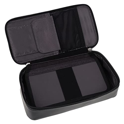 HOMSFOU Doppel Layer Federmäppchen für Große Kapazität Langlebiger Organizer für Stifte und Schreibwaren Multifunktionale Praktische Stiftetasche von HOMSFOU