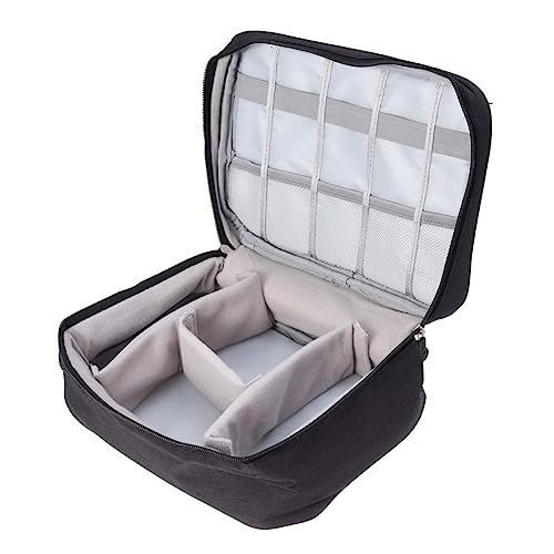 HOMSFOU Elektroniktasche Handtasche Für Reisen Kabeltaschen Organizer Für Elektronisches Zubehör Schwarz von HOMSFOU