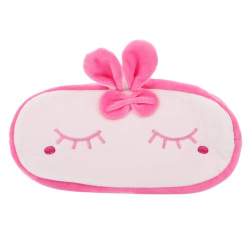 HOMSFOU Federmäppchen Schreibwarenbeutel Kuscheltier Federmäppchen Plüschstiftkoffer Netter Bleistiftbeutel lustiges Plüschtier-Bleistiftbeutel Cartoon- Rosa von HOMSFOU