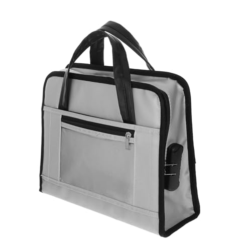 HOMSFOU Feuerfester Dokumenten-organizer Für Reisen Und Büro Leicht Und Tragbar Mit Mehreren Fächern Für Laptops Und Wichtige Dokumente Langlebige Materialien Für Schutz Und von HOMSFOU