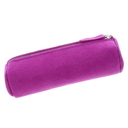 HOMSFOU Pencil Bag Filz Federmäppchen Organizer Für Mädchen Große Kapazität Multi-use Tasche Für Stifte Kosmetik Schulbedarf Langlebig Und Stylisch von HOMSFOU