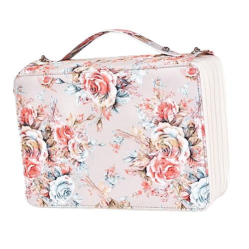HOMSFOU Großer Stifte Organizer mit Fächern Praktische Aufbewahrungstasche für Künstler und Studenten Elegantes Design mit Reißverschluss Stiftetui für Schreibutensilien Buntstift HOMSFOU Großer Stifte Organizer mit Fächern Praktische Aufbewahrungstasche für Künstler und Studenten Elegantes Design mit Reißverschluss Stiftetui für Schreibutensilien Buntstift von HOMSFOU