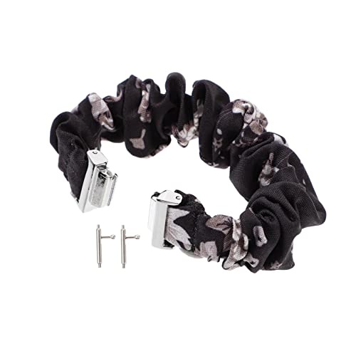 HOMSFOU Gurt Scrunchie-Armband Uhren Ersatzband Uhrenarmband verkleiden elastisch uhrenarmbänder lichtband Haarband Uhrenarmband Armbänder Zubehör Mädchen Haarring Anschauen Fräulein Nylon von HOMSFOU