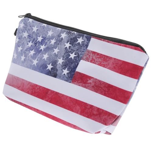 HOMSFOU American Flag Muster Federmäppchen Praktischer Kosmetikbeutel Für Frauen Retro Make-up Tasche Großzügiger Stauraum Für Schreibwaren Und Kosmetik Für Reisen Oder Zuhause HOMSFOU American Flag Muster Federmäppchen Praktischer Kosmetikbeutel Für Frauen Retro Make-up Tasche Großzügiger Stauraum Für Schreibwaren Und Kosmetik Für Reisen Oder Zuhause von HOMSFOU