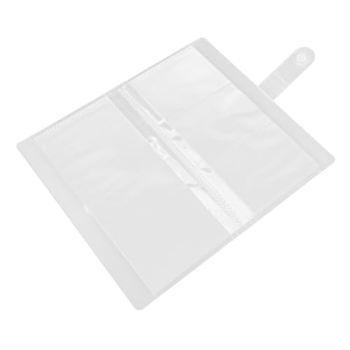 HOMSFOU Kartenaufbewahrung Buch Kartenetui Herren Organizer Ordner Multi Visitenkartenhalter Tragbarer Kredit Schlanke Steckplätze Karten Visitenkartenhalter Organizer Kartentasche von HOMSFOU