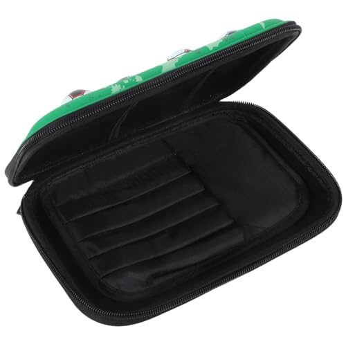 HOMSFOU Kompakte Federmappe mit Großem Fassungsvermögen Tragbare Stiftetasche für Schule und Büro Organizer für Schreibwaren Vielseitiger Bleistiftbeutel mit Reißverschluss Leuchtenden von HOMSFOU