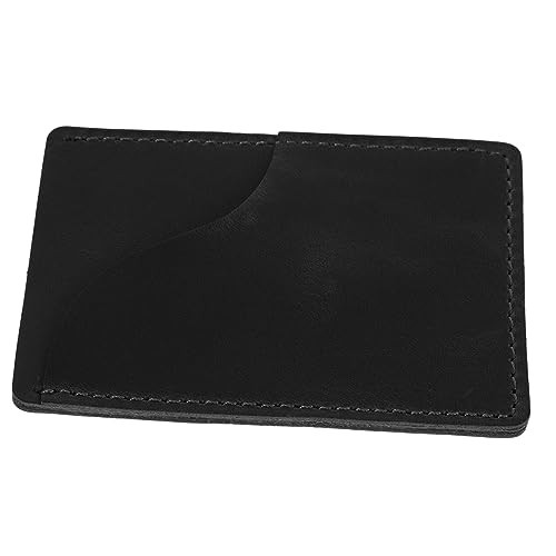 HOMSFOU Passport Holder Leather Travel Wallet Credit Card Organizer for Men Ticket and Card Storage Pouch Compact and Lightweight Design for Travel and Business von HOMSFOU