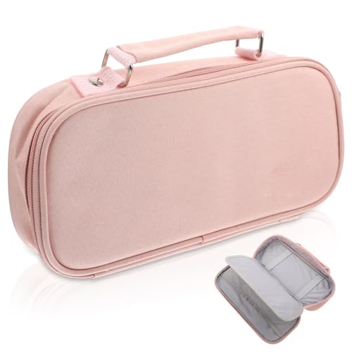 HOMSFOU Praktischer Bleistiftbeutel aus Robustem Canvas Tragbarer Stiftbeutel mit Großer Kapazität für Schule für Lehrer von HOMSFOU