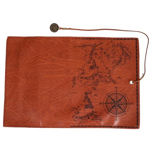 HOMSFOU Retro Canvas Pen Bag Für Schreibtisch Schreibwaren Stift Wraps Organisatoren Stiftbeutel Federmäppchen Masse Bleistift Taschenorganisator Stifte Leder Dark Brown von HOMSFOU