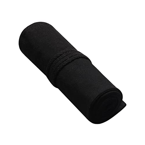 HOMSFOU Rolltasche für Künstler Große Kapazität Bleistift Aufbewahrungsorganisator mit Fächern Tragbares Federmäppchen für Stifte Marker und Pinsel für Schule von HOMSFOU