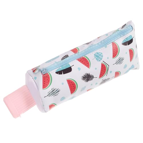 HOMSFOU Schreibwaren Aufbewahrungstasche Bleistift Aufbewahrung Entzückende Stift Aufbewahrungstasche Kawaii Briefpapier Bleistifttasche Kleine Schreibwarentasche Tragbare von HOMSFOU