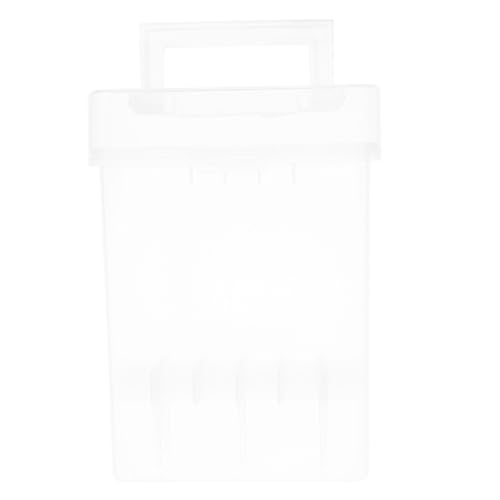 HOMSFOU Transparentes Stifte-aufbewahrungsetui Aus Kunststoff Federmäppchen-Organizer Mit Schlitzen Tragbare Markerbox-Halter Für Skizziermarker Stifthalter-etui Zum Organisieren Und HOMSFOU Transparentes Stifte-aufbewahrungsetui Aus Kunststoff Federmäppchen-Organizer Mit Schlitzen Tragbare Markerbox-Halter Für Skizziermarker Stifthalter-etui Zum Organisieren Und von HOMSFOU