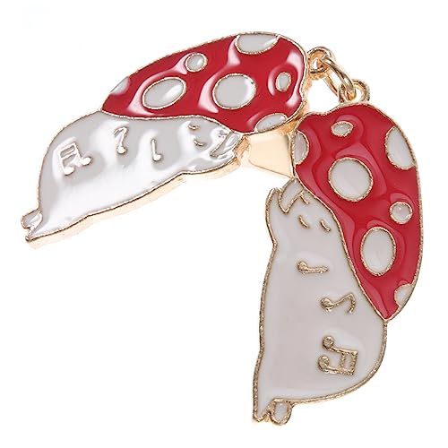 HOMSFOU Süßer Cartoon Pilz Broschen Anstecknadel Bunte Emaille Kleidung Clip für Cardigans und Schals Modisches Accessoire für Rucksack als für Mädchen und von HOMSFOU
