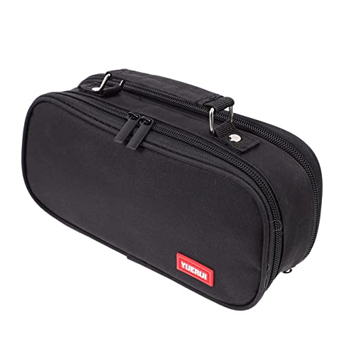 HOMSFOU Tragbarer Bleistiftbeutel Multifunktionale Stiftetasche aus Oxford Große Kapazität Leicht zu Reinigen für Schule und Platz für Verschiedene Schreibwaren von HOMSFOU