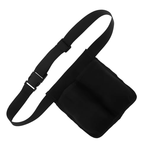 HOMSFOU Verstellbarer Organizer für ätherische Öle mit zwei Taschen, schützende Massageflaschentasche für Therapeuten, tragbare Hüfttasche für Zuhause und Reisen von HOMSFOU