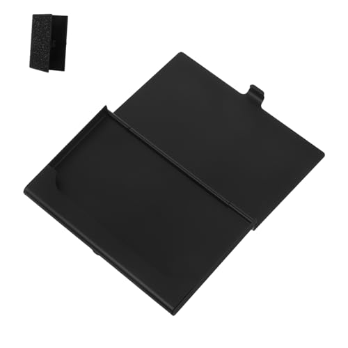 HOMSFOU Visitenkartenetui Visitenkarten Metall Kartenhalter Visitenkartenhalter Für Geldbörse Süßer Visitenkartenhalter Metall Kartenetui Visitenkartenhalter Karten Organizer von HOMSFOU