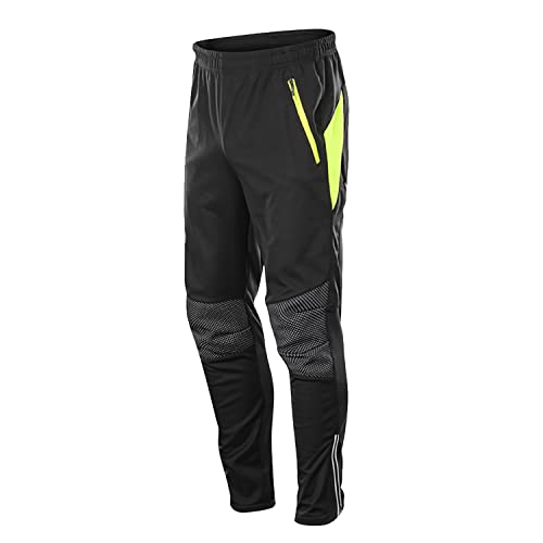 HOMTOL Fahrradhose Herren Lang Winter Fleece-Futter Winddicht wasserdicht Radlerhose Wanderhose mit Fleece Radsport Lange Hosen Atmungsaktiv Radhose MTB Hose Thermo für Outdoor-Sports HOMTOL Fahrradhose Herren Lang Winter Fleece-Futter Winddicht wasserdicht Radlerhose Wanderhose mit Fleece Radsport Lange Hosen Atmungsaktiv Radhose MTB Hose Thermo für Outdoor-Sports von HOMTOL