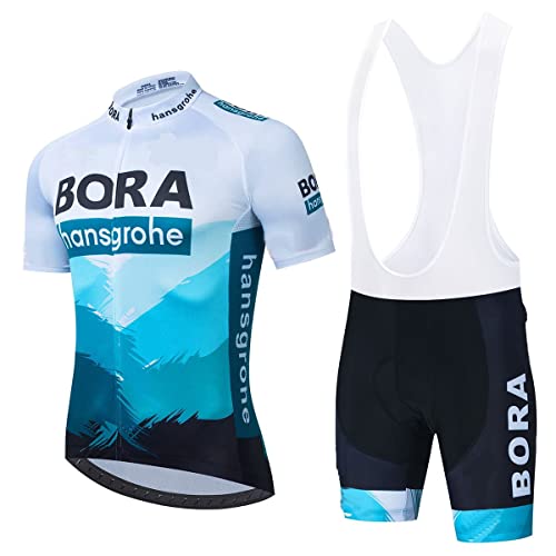 HOMTOL Herren Fahrradbekleidungs set Kurzarm Herrentrikot Radhose Radtrikots für Herren Schnelltrocknend Atmungsaktiv mit 3D Sitzpolster HOMTOL Herren Fahrradbekleidungs set Kurzarm Herrentrikot Radhose Radtrikots für Herren Schnelltrocknend Atmungsaktiv mit 3D Sitzpolster von HOMTOL