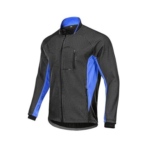 HOMTOL Herren Radjacke Softshell Jacke Winter Thermal Atmungsaktiv Wasserdicht Winddicht Funktionsjacke Fahrradjacke Regenjacke Fahrradbekleidung für Radsport Laufen Training Wandern HOMTOL Herren Radjacke Softshell Jacke Winter Thermal Atmungsaktiv Wasserdicht Winddicht Funktionsjacke Fahrradjacke Regenjacke Fahrradbekleidung für Radsport Laufen Training Wandern von HOMTOL