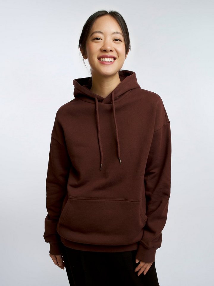 HONEST BASICS Hoodie Damen, extra dick aus gebürsteter Bio-Baumwolle von HONEST BASICS