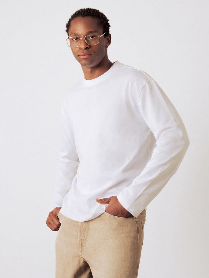 HONEST BASICS Langarmshirt OG Lang aus OCS und GRS zertifizierter Bio-Baumwolle von HONEST BASICS