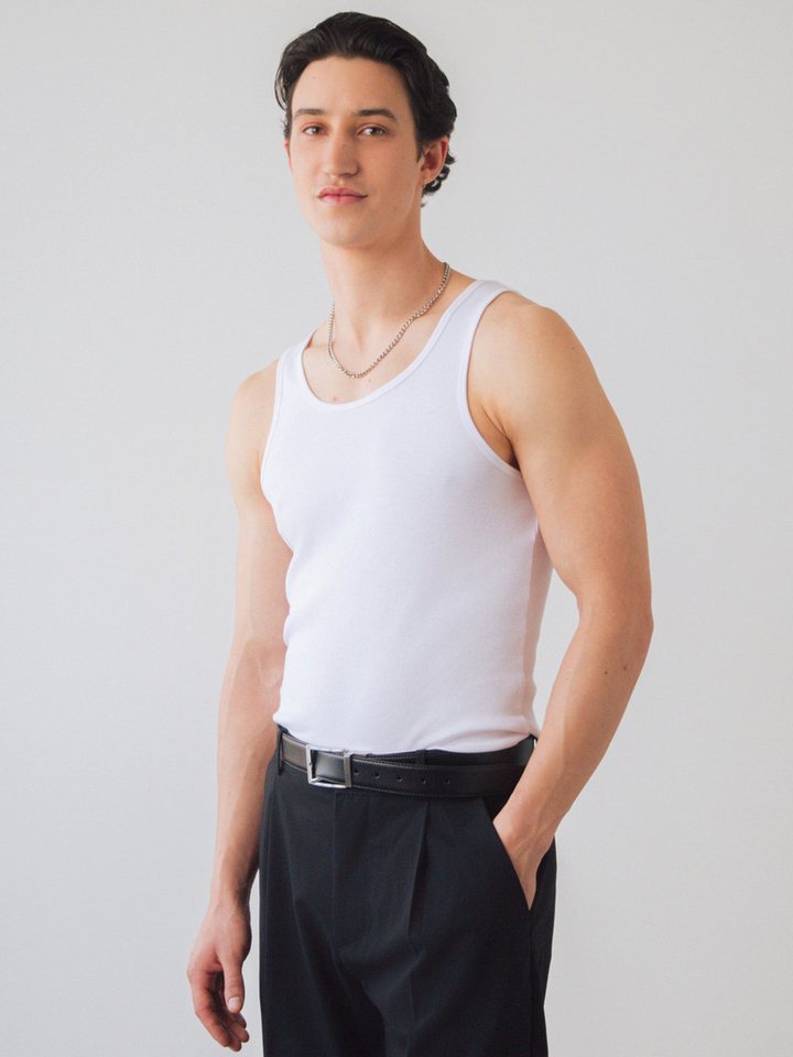 HONEST BASICS Ripptanktop Stretch-Rippstoff von HONEST BASICS