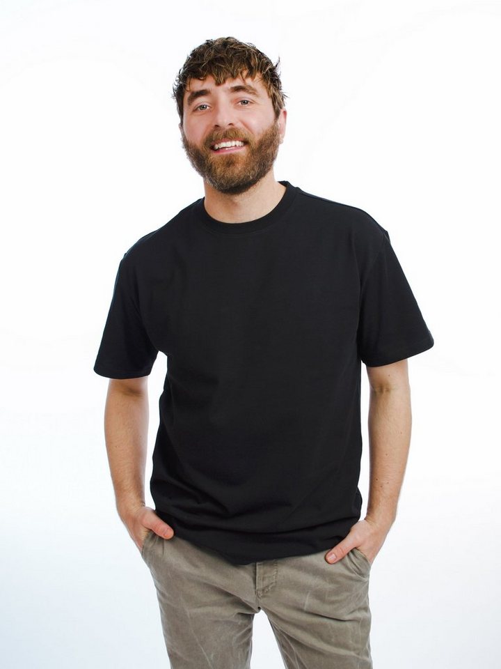 HONEST BASICS Rundhalsshirt OG Shirt aus OCS und GRS zertifizierter Bio-Baumwolle von HONEST BASICS