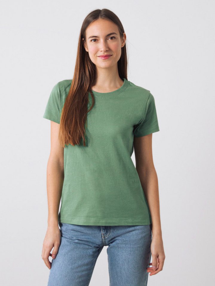 HONEST BASICS Rundhalsshirt W aus OCS und GRS zertifizierter Bio-Baumwolle von HONEST BASICS